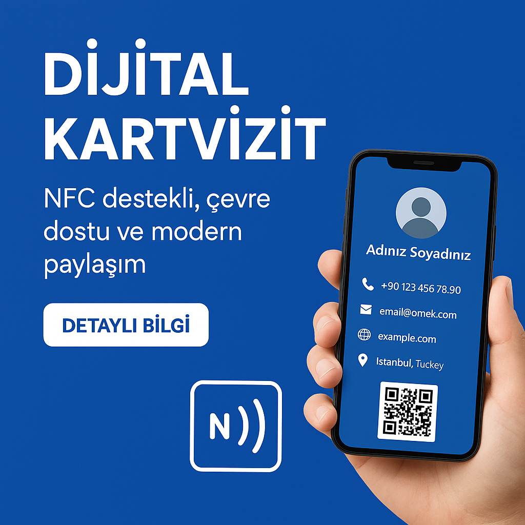 CoreCraft tarafından geliştirilen dijital kartvizitinizle, dijital dünyadaki yerinizi alın